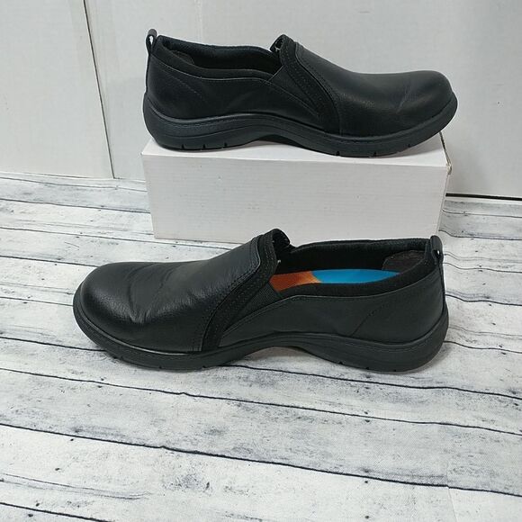 DR. SCHOLLS WORK WOMENS SHOE US 11W BLACK  JUST START - Picture 1 of 9
